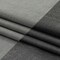 1 Yard Obsidian and Ultimate Gray Double Faced Cotton Twill Shirting Fabric for Apparel